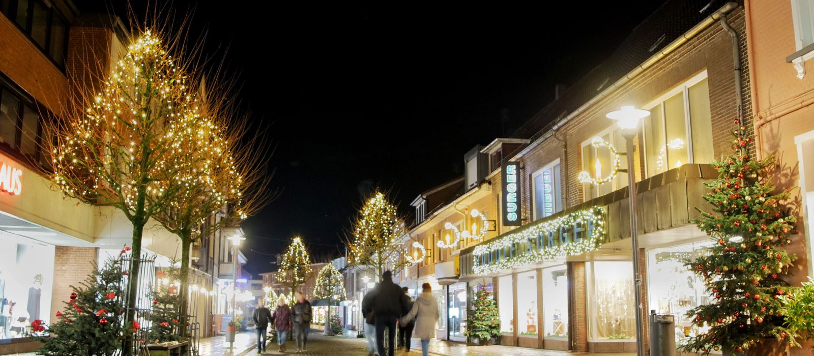 Weihnachten in der Zevener Fußgängerzone